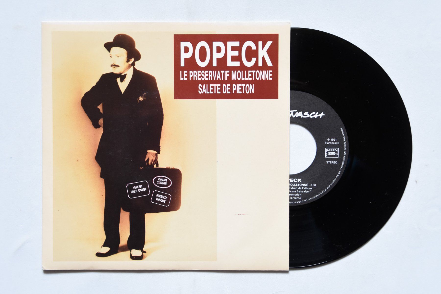 Vinyles: Popeck - Le préservatif molletonné – D'occasion à Belmont-sur-Yverdon par ag97