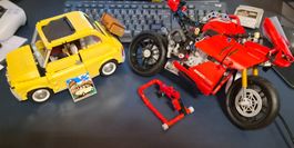 Lego Fiat 500, 10271 + Dugatti Panicale, 42107