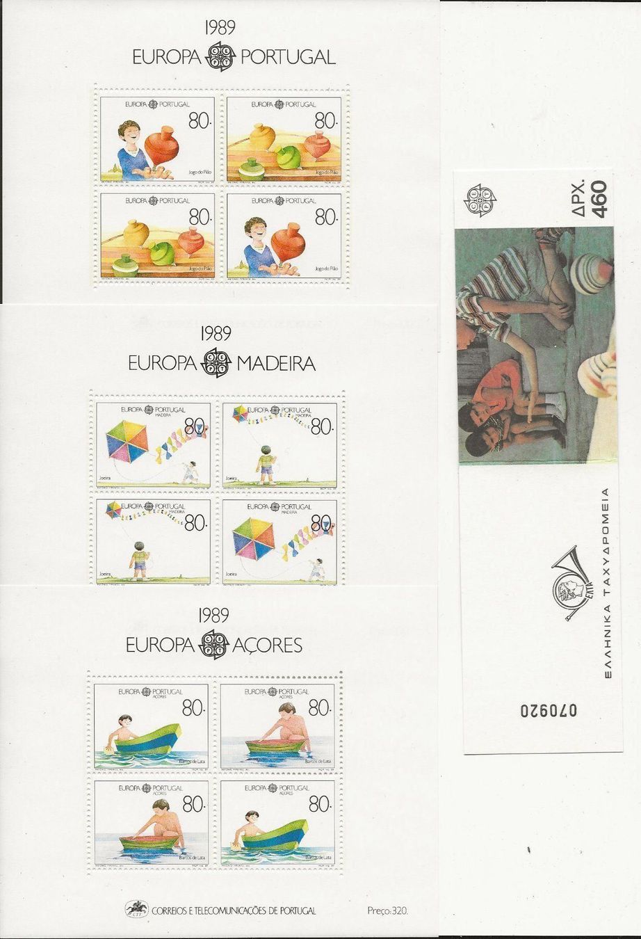 Tutti i francobolli: Europa Tous les pays 1989 ** – Nuovo (secondo la descrizione) da Sion venduto da PierreP01 5