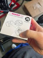 TT-Halterung: Garmin Mount Radcomputer Halterung VB