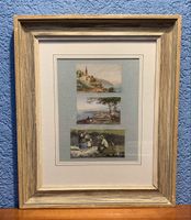 3 lithographies panoramiques de Montreux