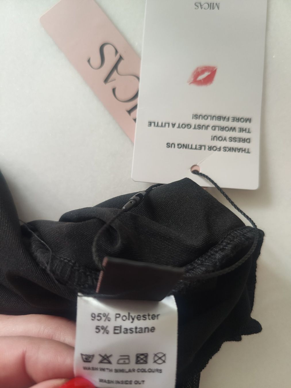 Top: "MICAS" Infinity Wrap Top Gr.S-M – Nuovo e nell'imballaggio originale da Zürich venduto da skylan 3