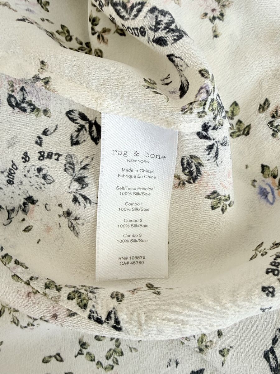 Blusen: Camicia floreale RAG&BONE – Gebraucht aus Viganello von mit_hd8q 3