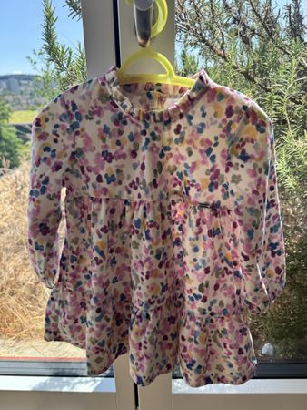 Kinder Kleid Mayoral bunt gemustert 18 Monate guter Zustand