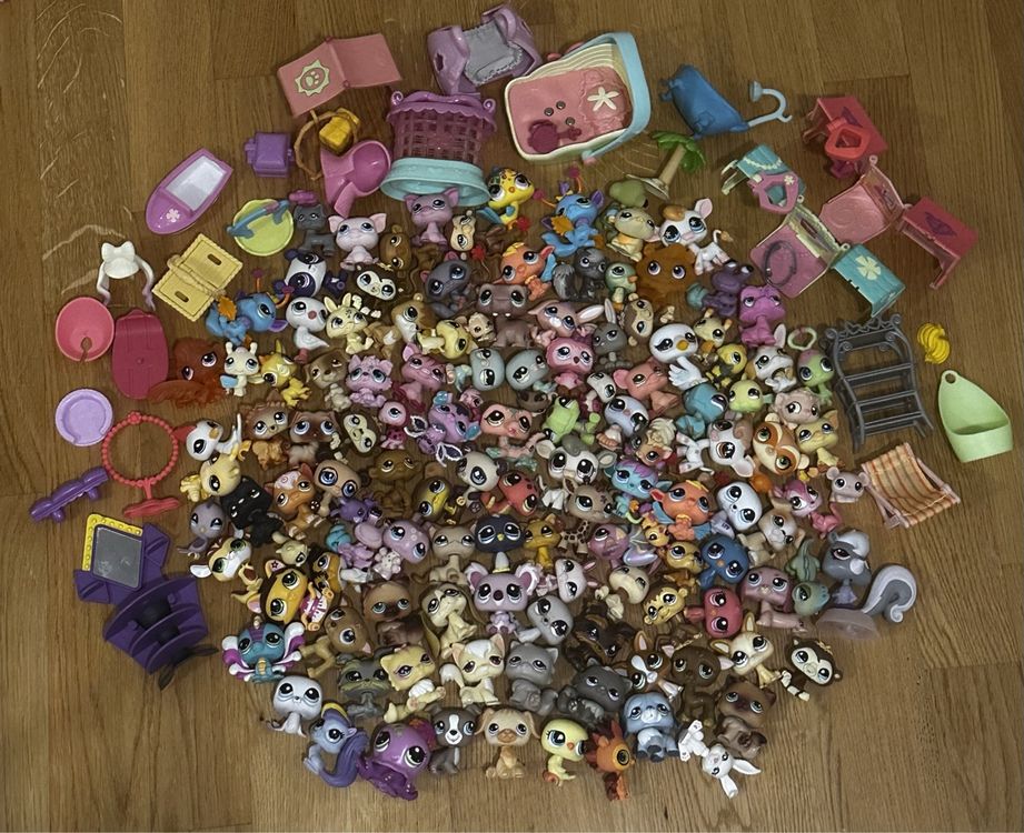 Lps littlest pet shop set 125+ Tierchen Kaufen auf Ricardo
