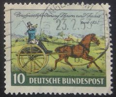 Deutsche Bundespost 1952 Briefmarke gestempelt
