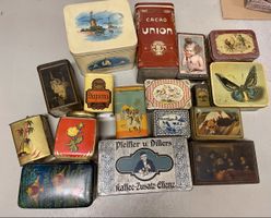 Vintage Blechdosen Konvolut - Sammelstücke für Sammler!