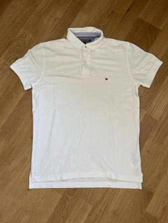 Tommy Hilfiger Poloshirt, Weiss, Grösse M - Top Sommer!