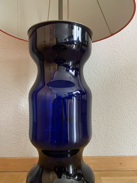 Lampen: Grosse Glas Stehlampe Vintage 70 Jahre – Gebraucht aus Winterthur von butterblume06 2