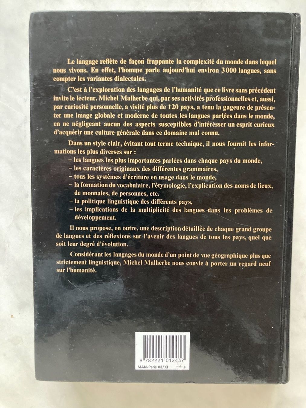 Libri: Languages de l'humanité – Usato da Châbles FR venduto da Tunturi7 3