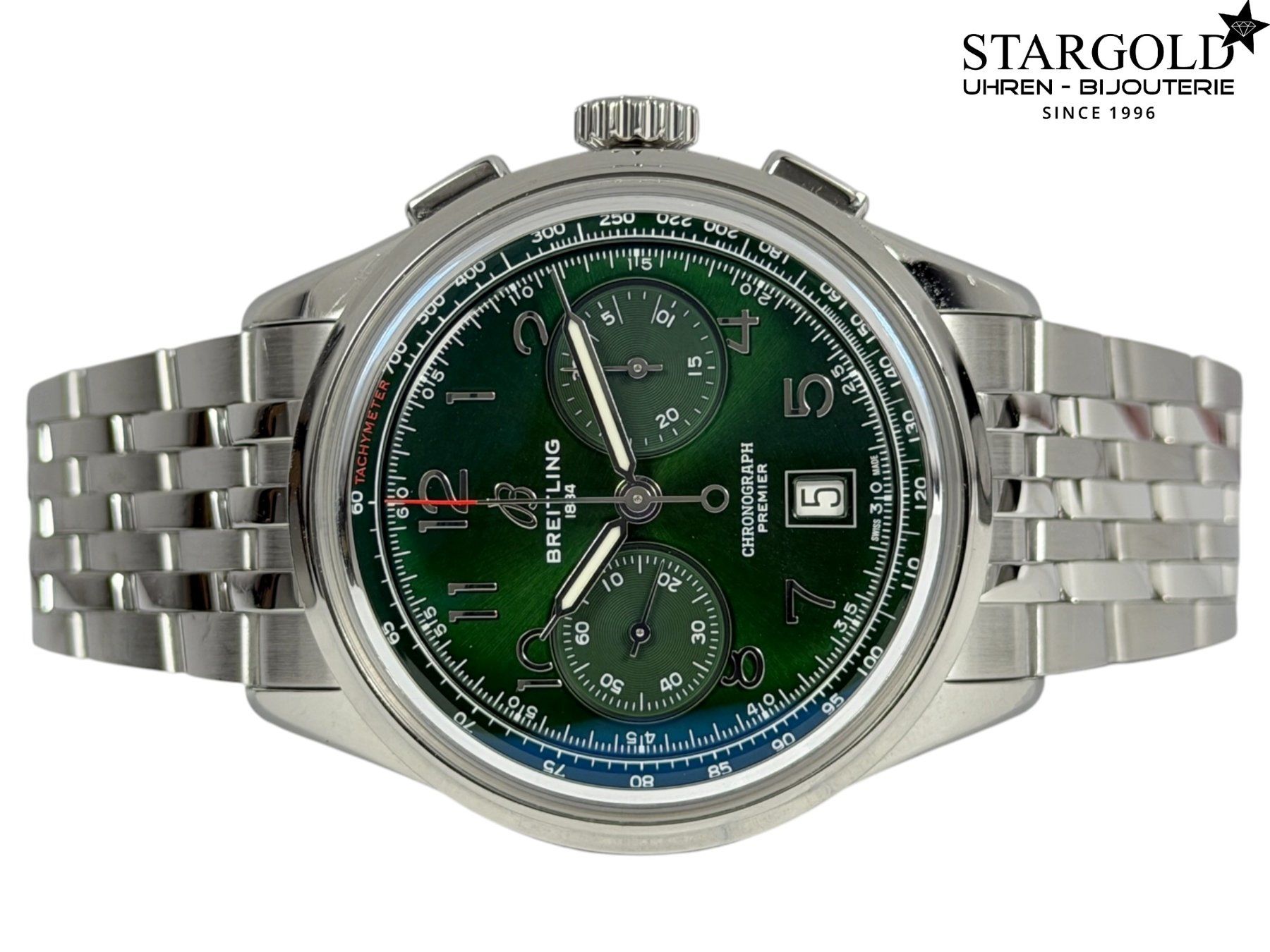 Breitling Orologi: Breitling Premier B01 Chronograph 42 - AB0145371L1A1 – Usato da Zürich venduto da Stargold-Uhren 7