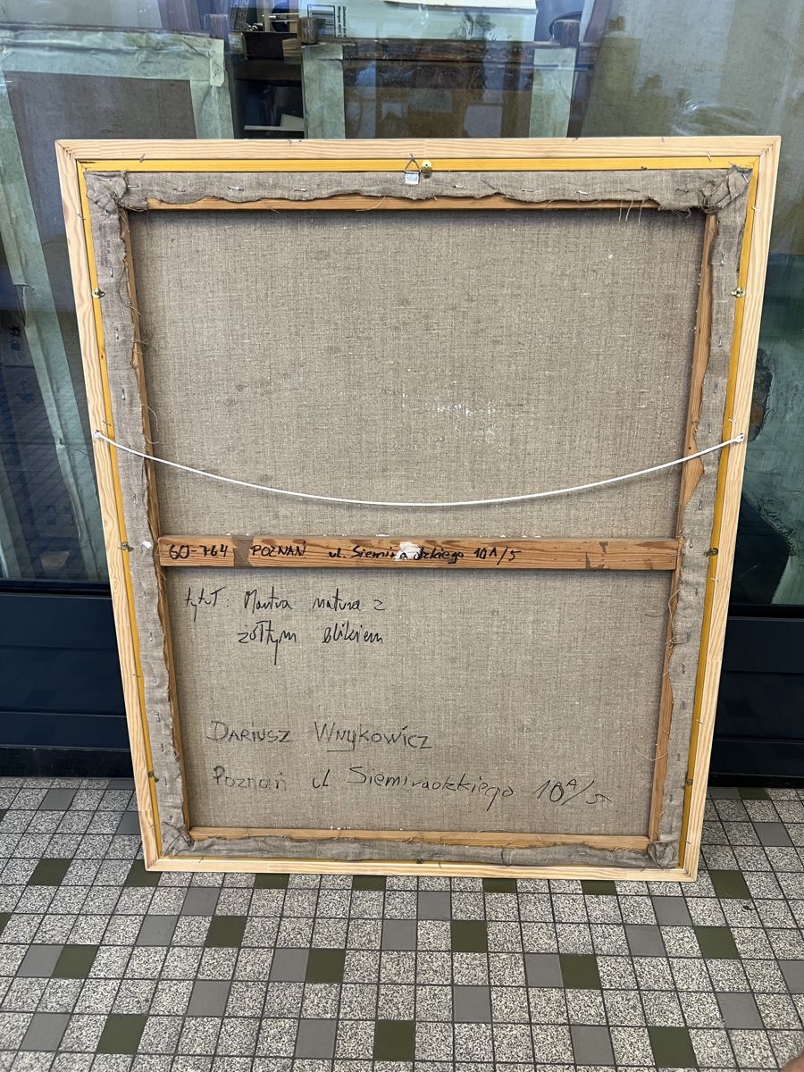 Dipinti: Dariusz Wnykowicz(1964)signée au dos – Usato da Genève venduto da Leboucheoreilles 3