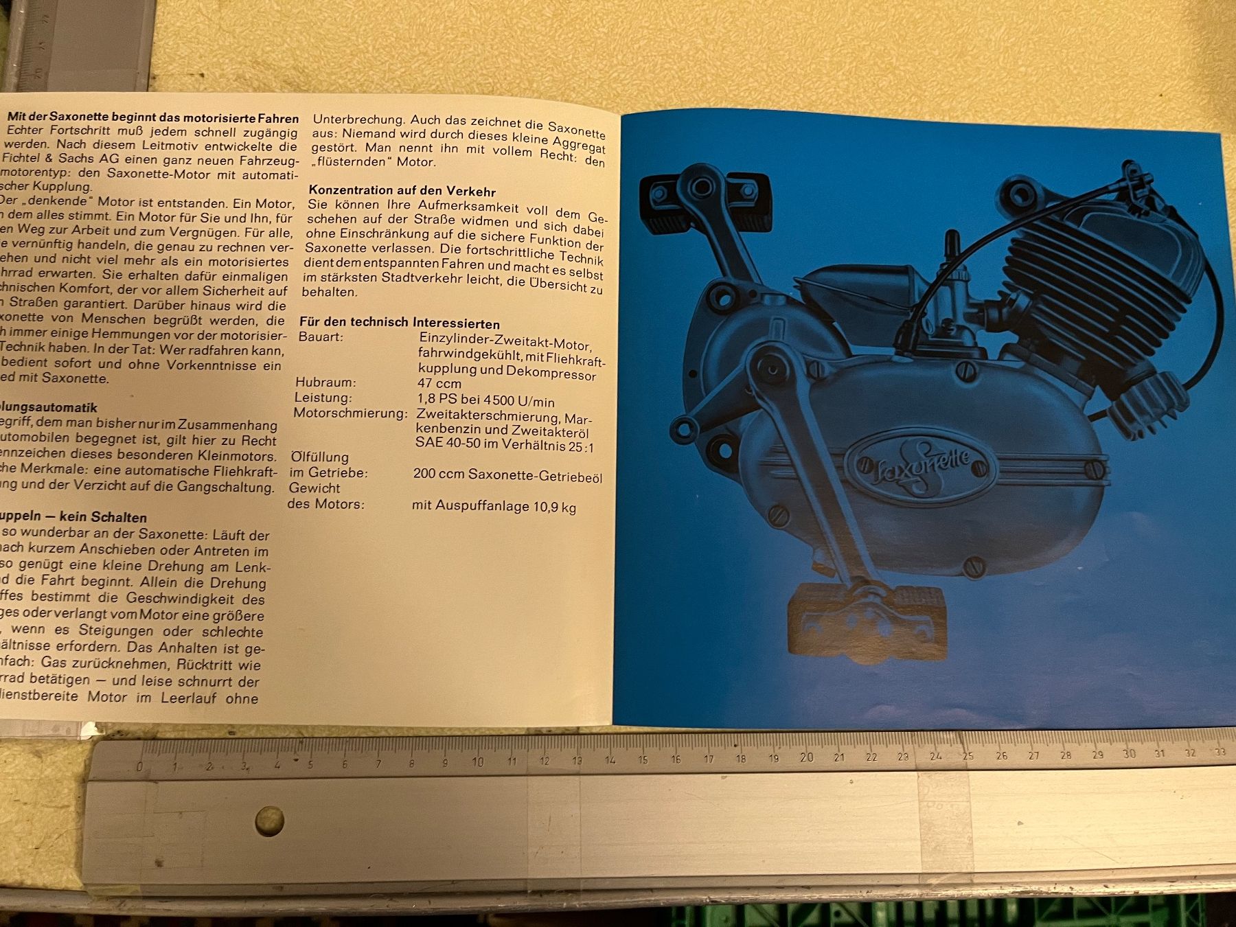 Documenti: prospekt sachs, saxonette – Usato da Emmenmatt venduto da flyrecords 1