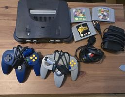 🎮 Nintendo 64 Komplettset – 3 Spiele, 2 Controller