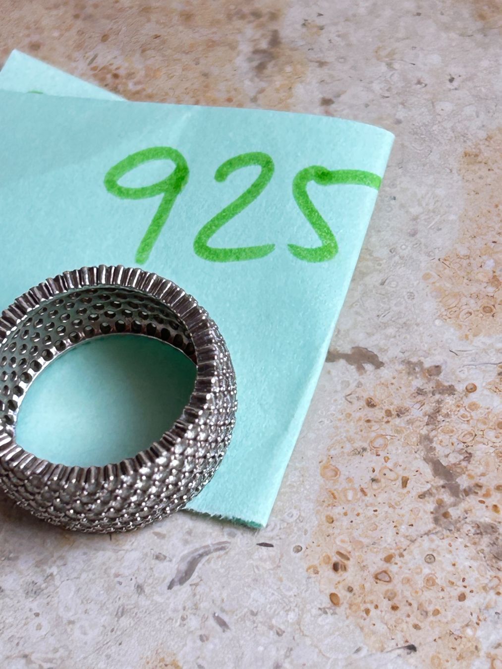 Bagues: Funkelnder Silberring TIMELESS, Grösse 58 – D'occasion à Laufen par Bellebellezza 4