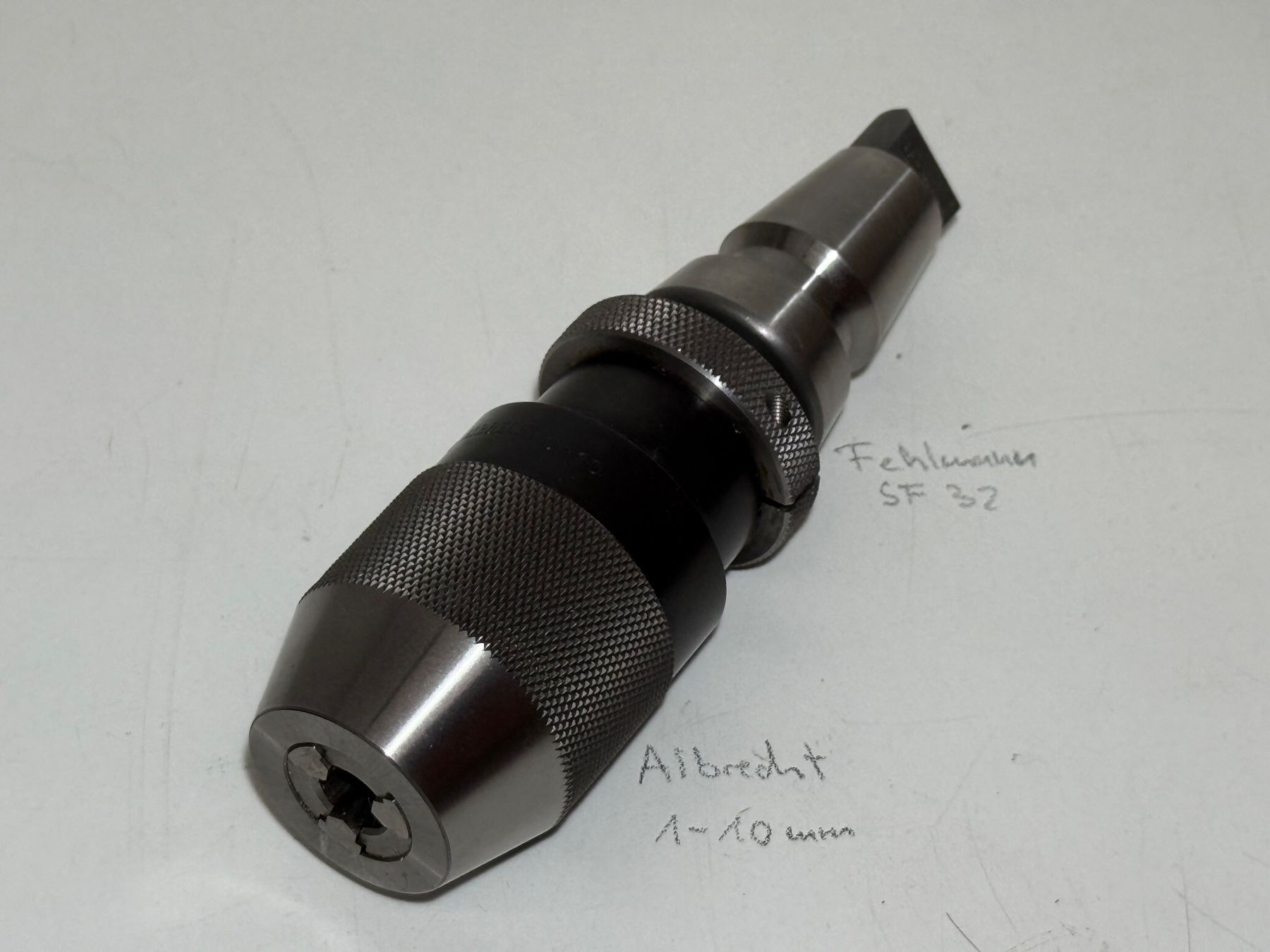 Fehlmann Tutti gli attrezzi: Bohrfutter Albrecht 1-10mm Fehlmann SF32 – Usato da Boswil venduto da ABLagerBoswil