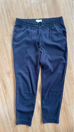 Hose H&M blau gestreift neuwertiger Zustand