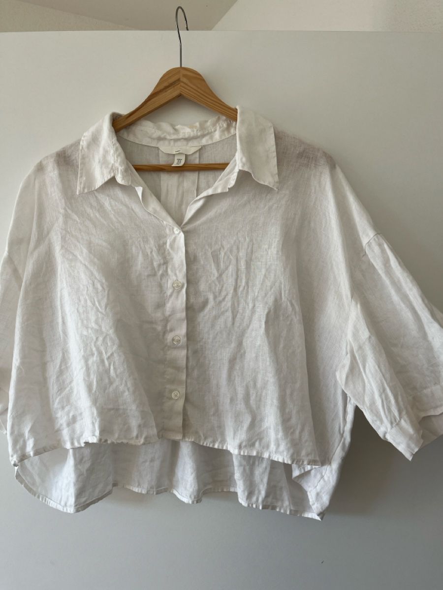 H&M Camicette: Leinenbluse – Usato da Allschwil venduto da MaloseS08 1