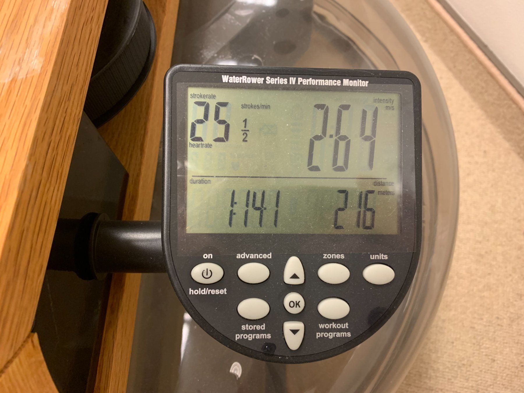 WaterRower Hometrainer: WaterRower IV Rudergerät – Gebraucht aus Winterthur von Compiorg 5