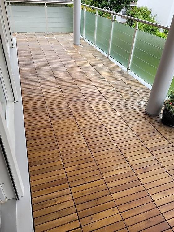 Holzplatten für Balkon für ca. 20 m2 Acheter sur Ricardo