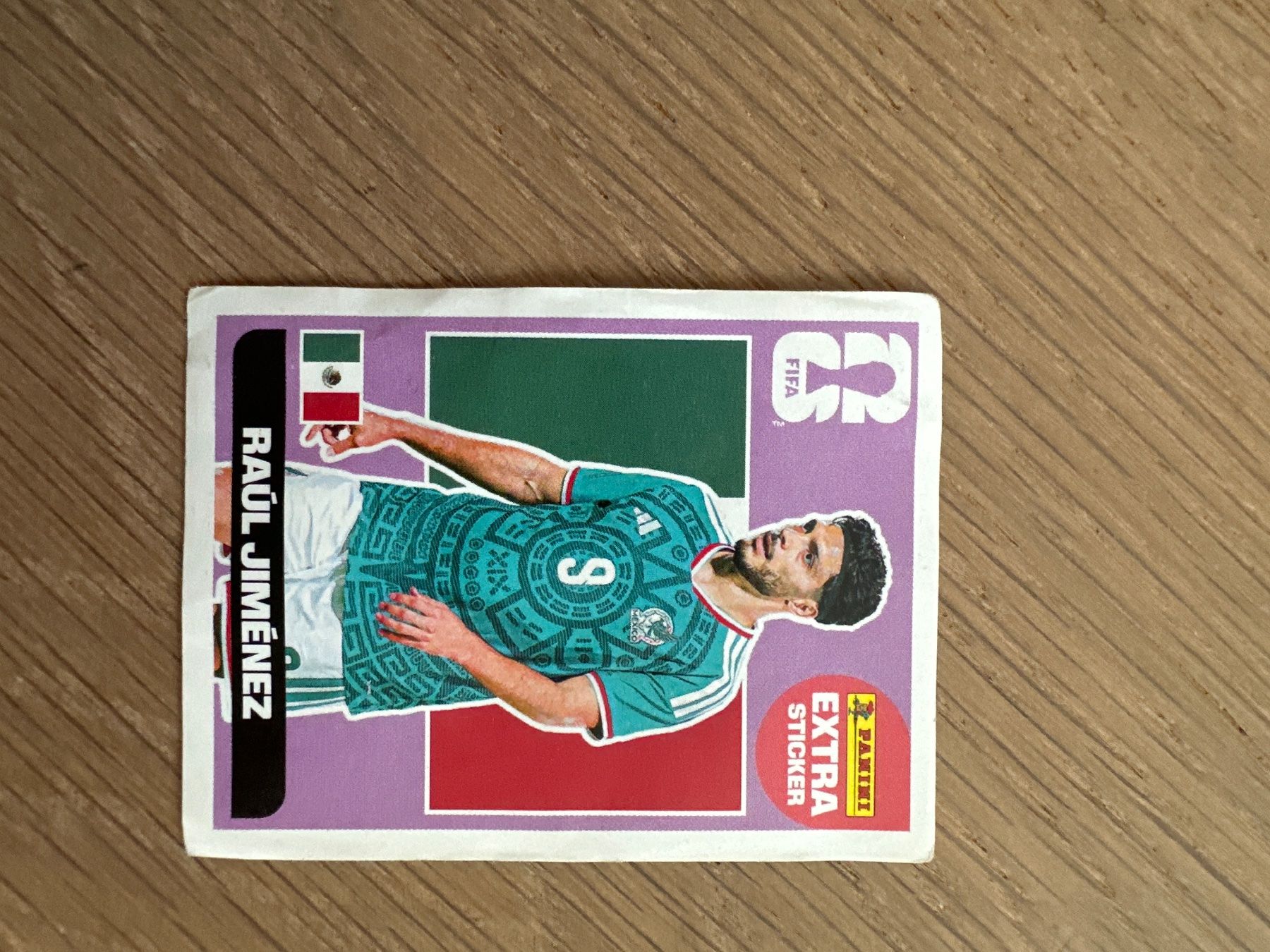 Panini Sammelbilder & Trading cards: Panini WM 2026 extra Sticker Raúl Jiménez – Gebraucht aus Uster von Wolfi50