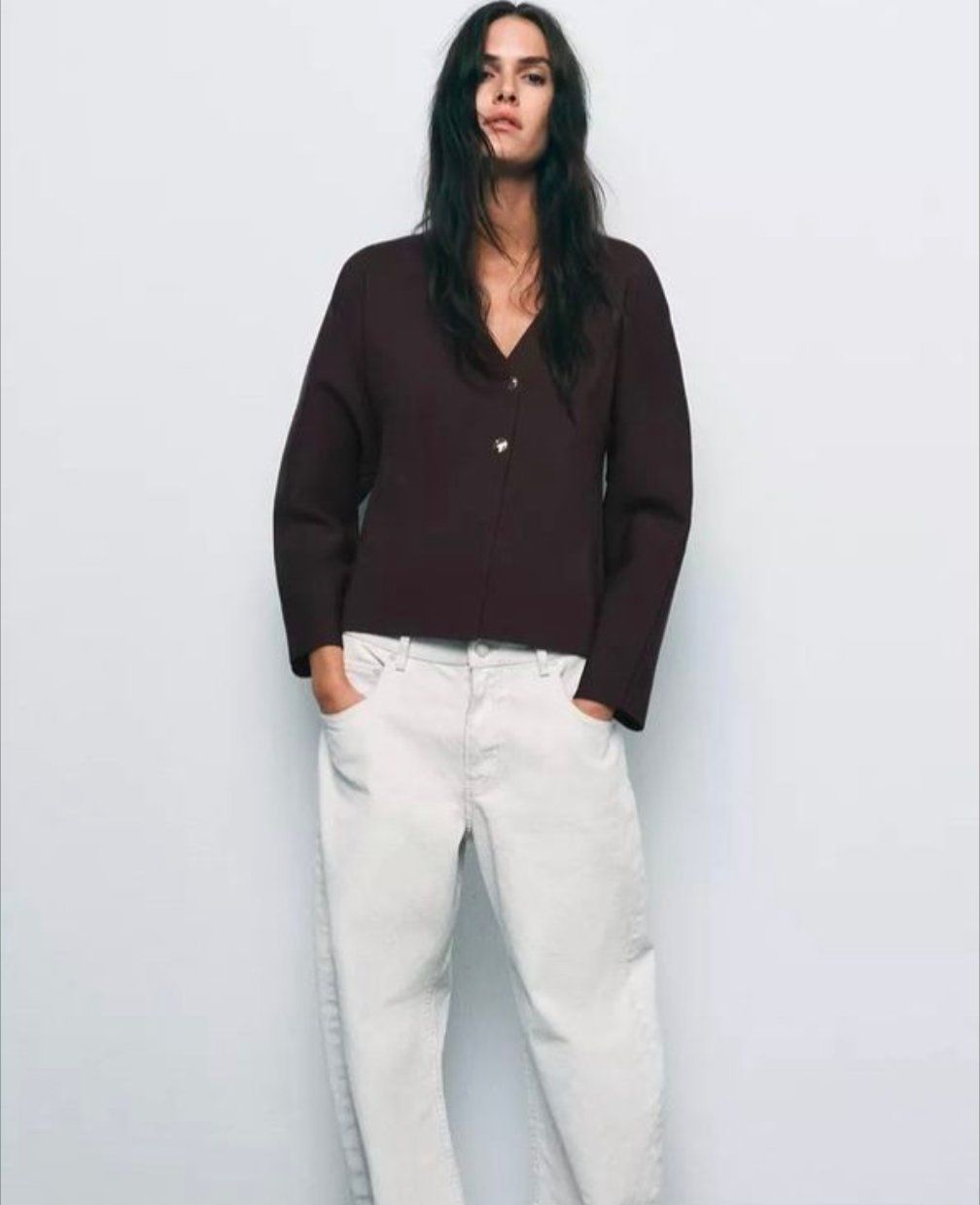 Zara Giacche: Zara Cardigan/Blazer Braun S – Nuovo (secondo la descrizione) da Pfäffikon ZH venduto da siae 2