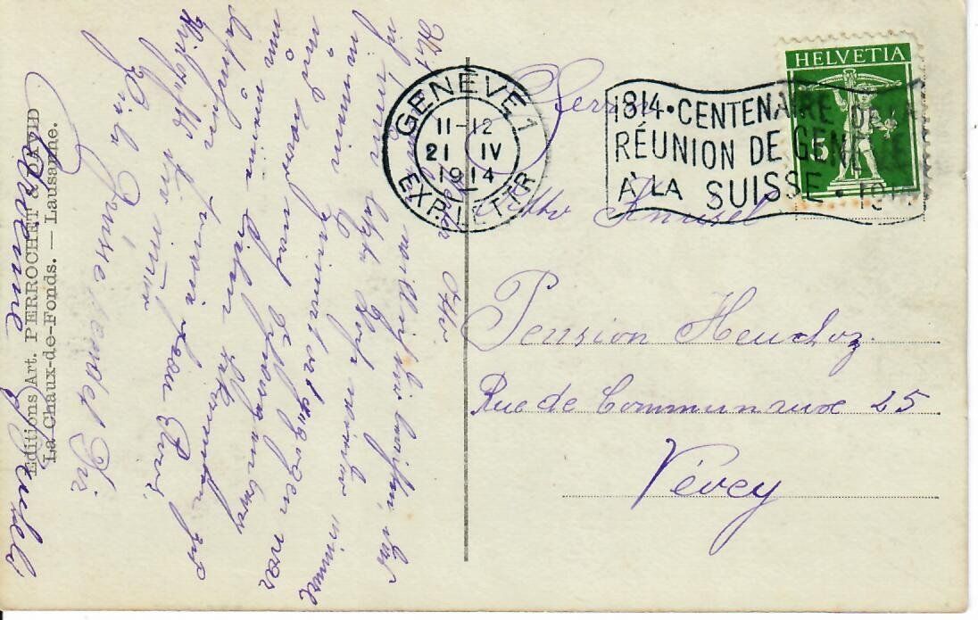 Cartes postales: Genève 1914 – D'occasion à Hochdorf par Ziegel-16 1