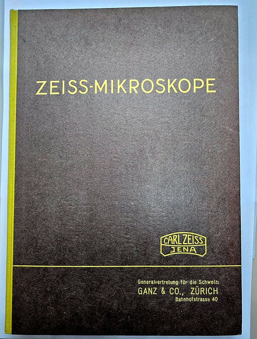 Bücher: Katalog ZEISS-MIKROSKOPE 1939 – Gebraucht aus Esslingen von Hombi3