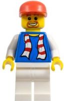 Lego Soccer Minifigur "Soccer Fan Blue" (soc114s)