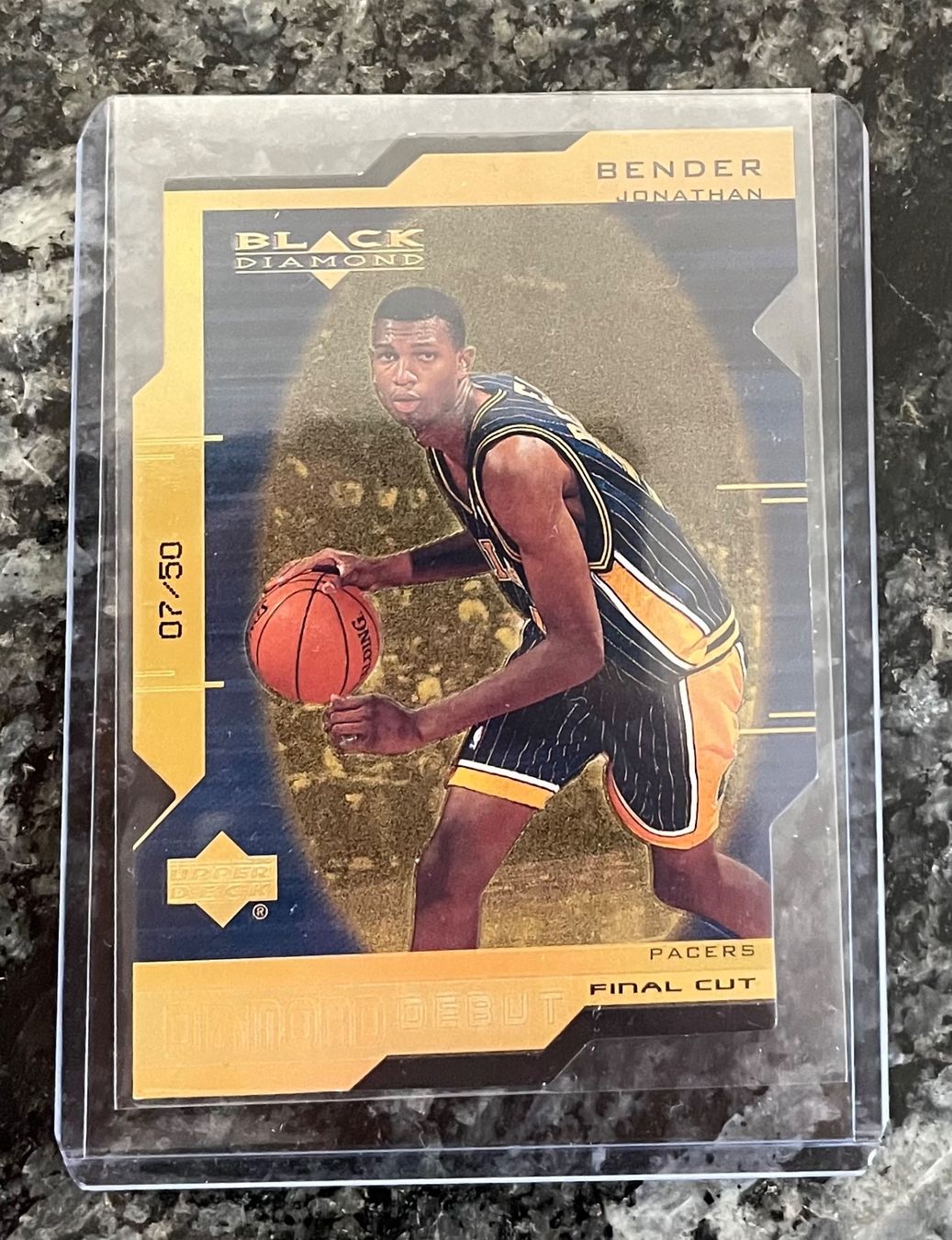 Nba Carte collezionabili: NBA Jonathan Bender Black Diamond Final Cut Rookie Card /50 – Nuovo (secondo la descrizione) da Muttenz venduto da joba23