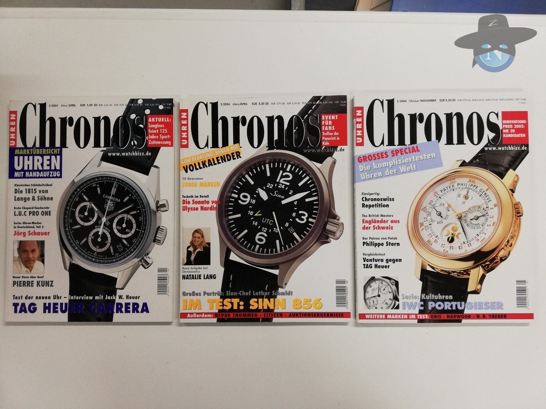 Riviste & Magazine: 3 Chronos Magazine (2003 + 2004) – Usato da St. Gallen venduto da zorro_dc