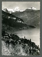AK sw Gunten - Merligen BE Thunersee ≈ 1940 