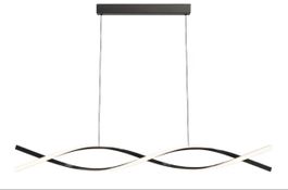 Pendellampe Esstisch Hängeleuchte schwarz Modern LED 