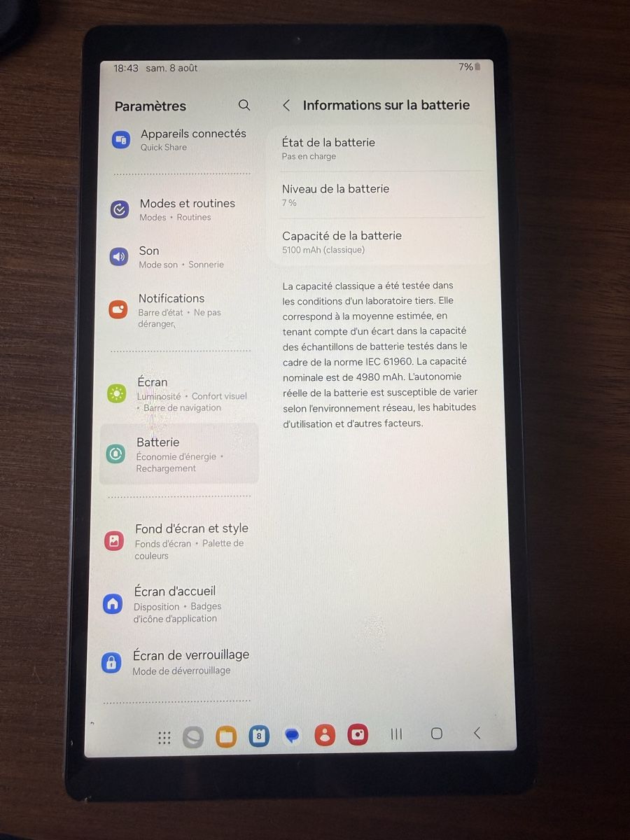 Samsung Tablettes PC: Tablet Samsung Galaxy Tab A7 Lite  – Neuf (Voir description) à Kerzers par fab_pg59 3