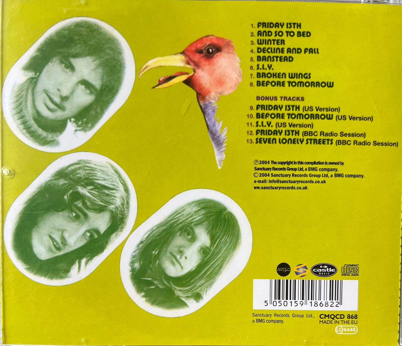 CDs: ATOMIC ROOSTER / Same (exp. Edition) – Gebraucht aus Bischofszell von kustavi 1