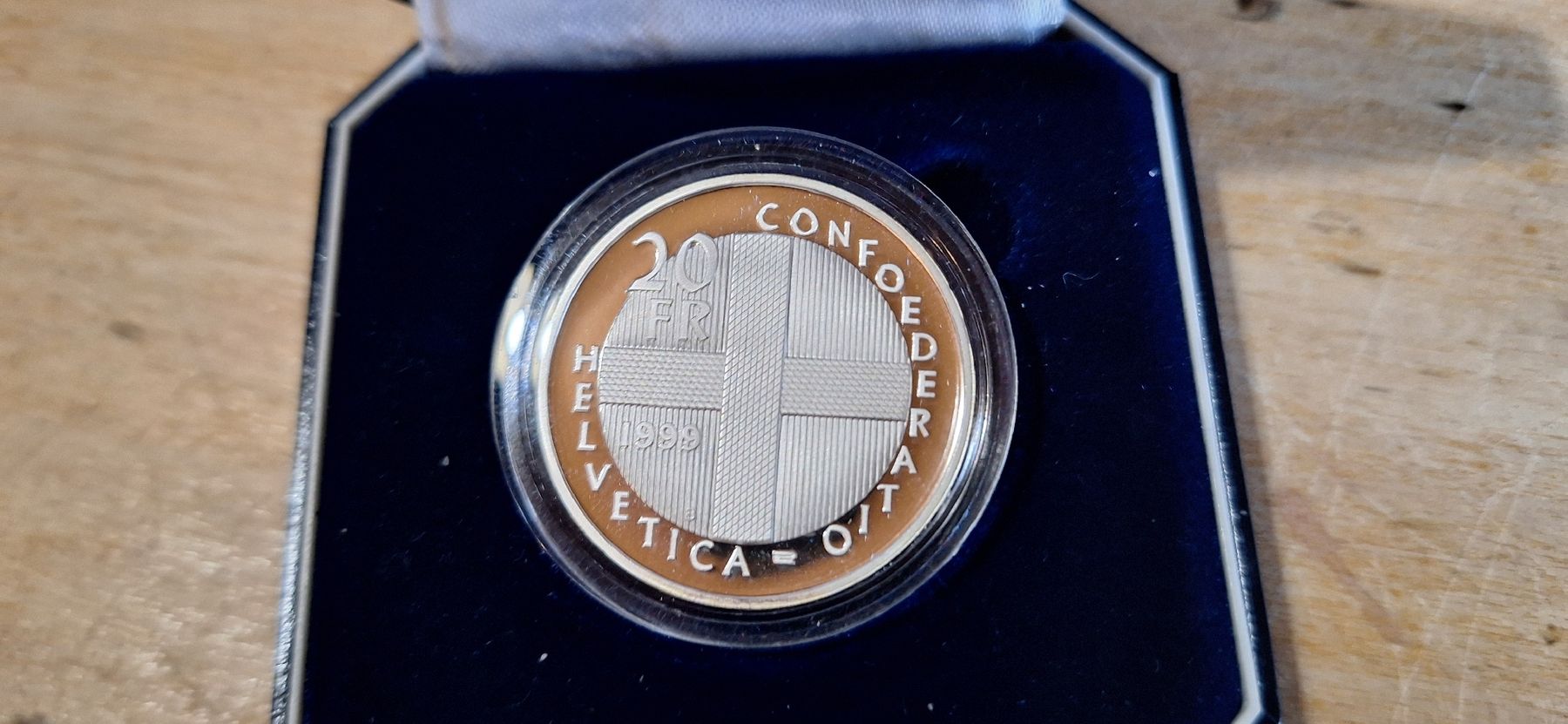 Alle Münzen: Pièce commémorative 20 francs 1999, Dornach – Neu und originalverpackt aus Le Sentier von Loorenz 2