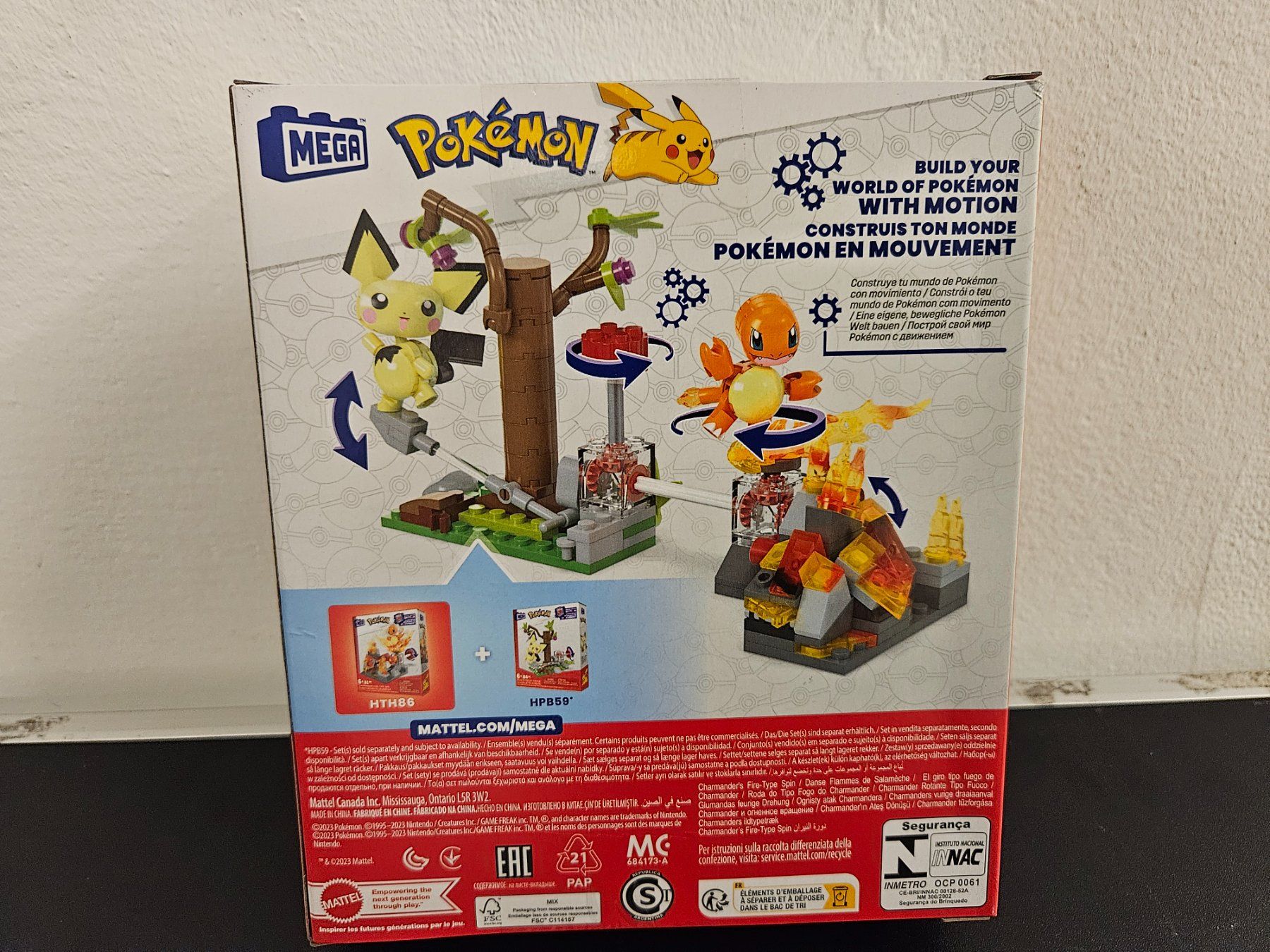 Pokémon Giocattoli: Neu - Mega - Pokémon - Charmander's Fire-Type Spin – Nuovo e nell'imballaggio originale da Dagmersellen venduto da Jarsetz_Restposten 1