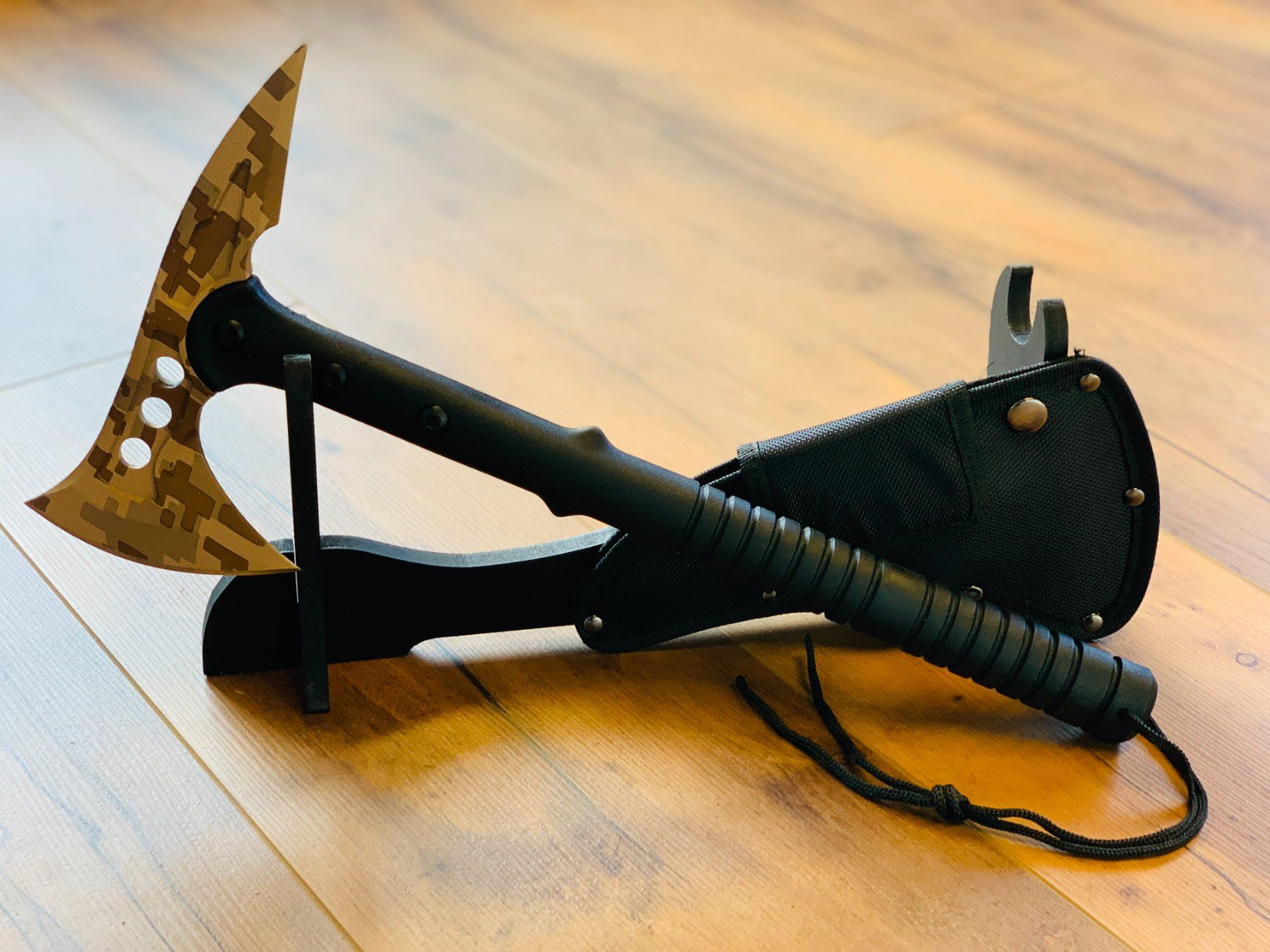Militärmesser: Tactical Messer AXT Camouflage BRAUN 39cm NEU – Neu und originalverpackt aus Bergdietikon von shopAgent 4