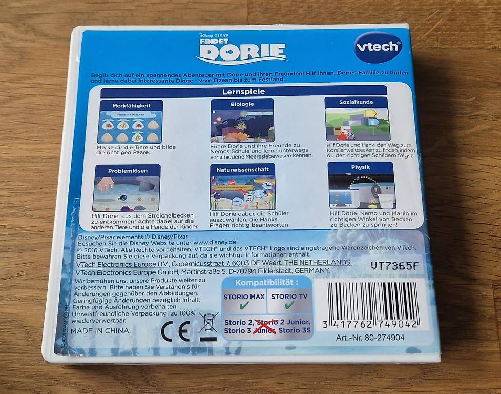 Vtech Giocattoli: Storio HD vtech Findet Dorie – Nuovo e nell'imballaggio originale da Hinterkappelen venduto da Betla 1
