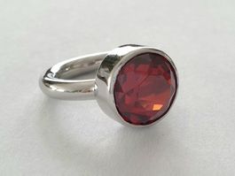 Silberring 925 mit Zirkonia, dezent & elegant - Neu