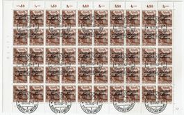 Très jolie feuille SDN 68y oblit. Genève 10 15.III.43
