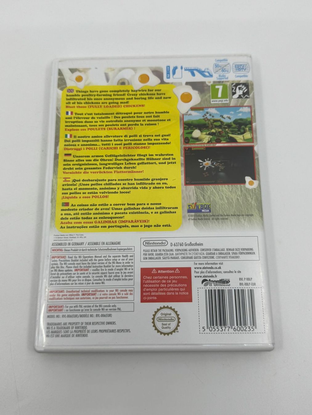 Giochi: Chicken Blaster (Wii) – Usato da Herisau venduto da Seyashop1 2
