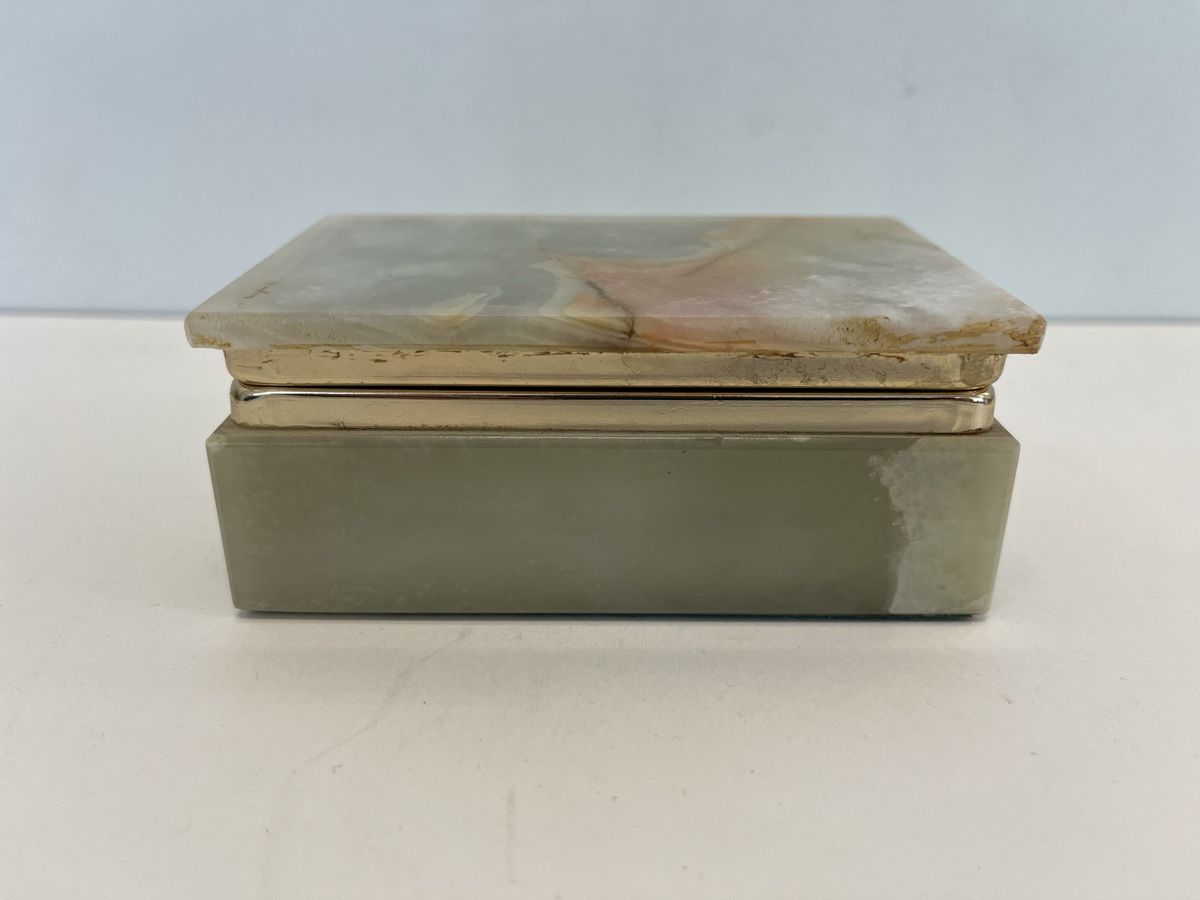 Schmuckkästen: Schöne Onyx Schatulle – Gebraucht aus Zürich von sluty
