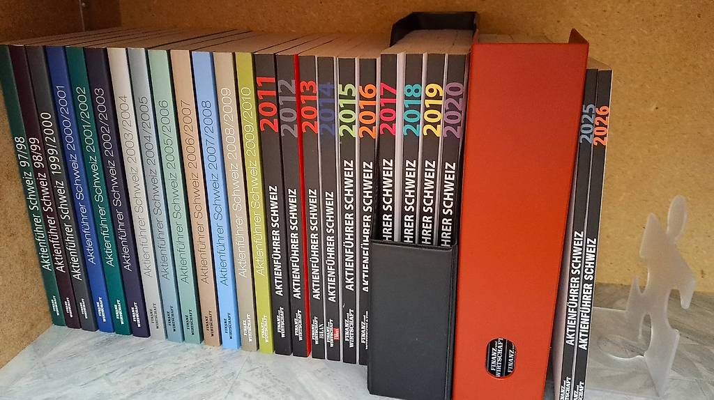 Livres: Aktienführer Schweiz – D'occasion à Grub par kaiengrub