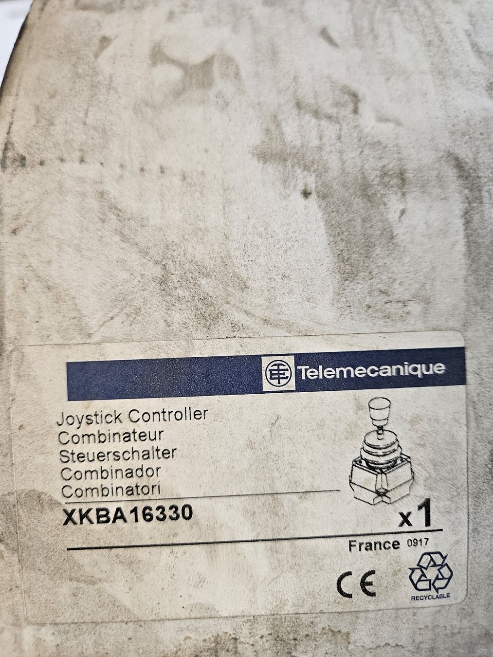 Controller: Telemecanique Joystick Controller XKBA16330 Steuerschalter – Nuovo (secondo la descrizione) da Einsiedeln venduto da Paletten 1