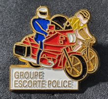 GG245 - Pin Polizei Police Genf Genève - Groupe Escorte