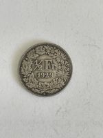 Schweizer Münze, 1/2 Fr., 1929, Rarität, Sammlerstück