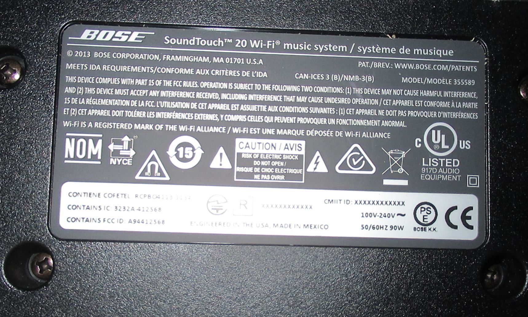 Bose Haut-parleurs: Bose SoundTouch 20 Wireless Speaker – D'occasion à Männedorf par livesteam 2