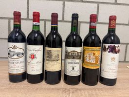 6 top Bordeaux Weine