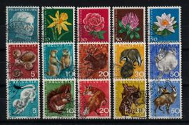 1964-1966  3 Serien Pro Juventute